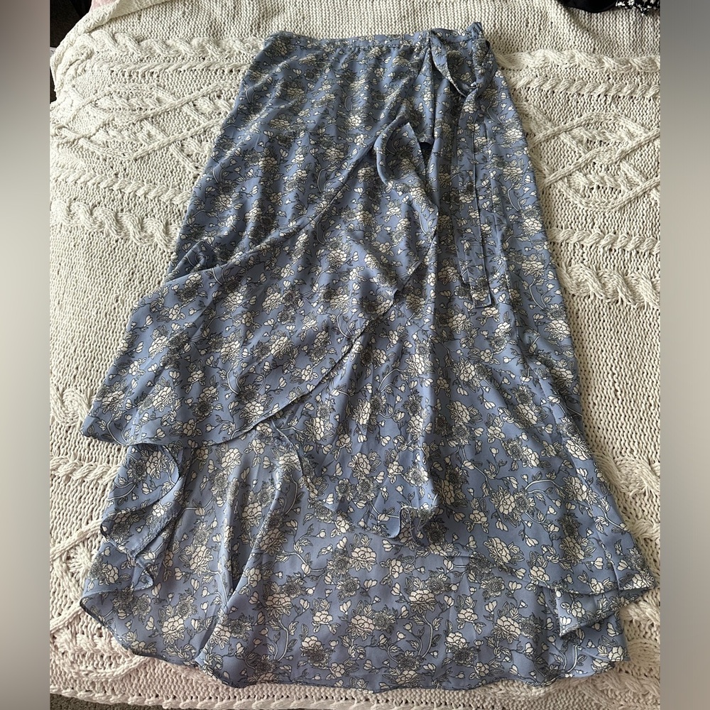 Maxi skirt blue